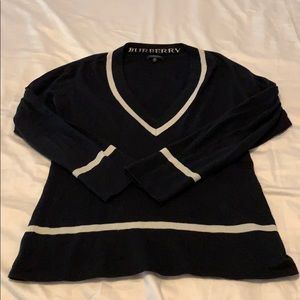 Burberry Marino wool tennis sweater